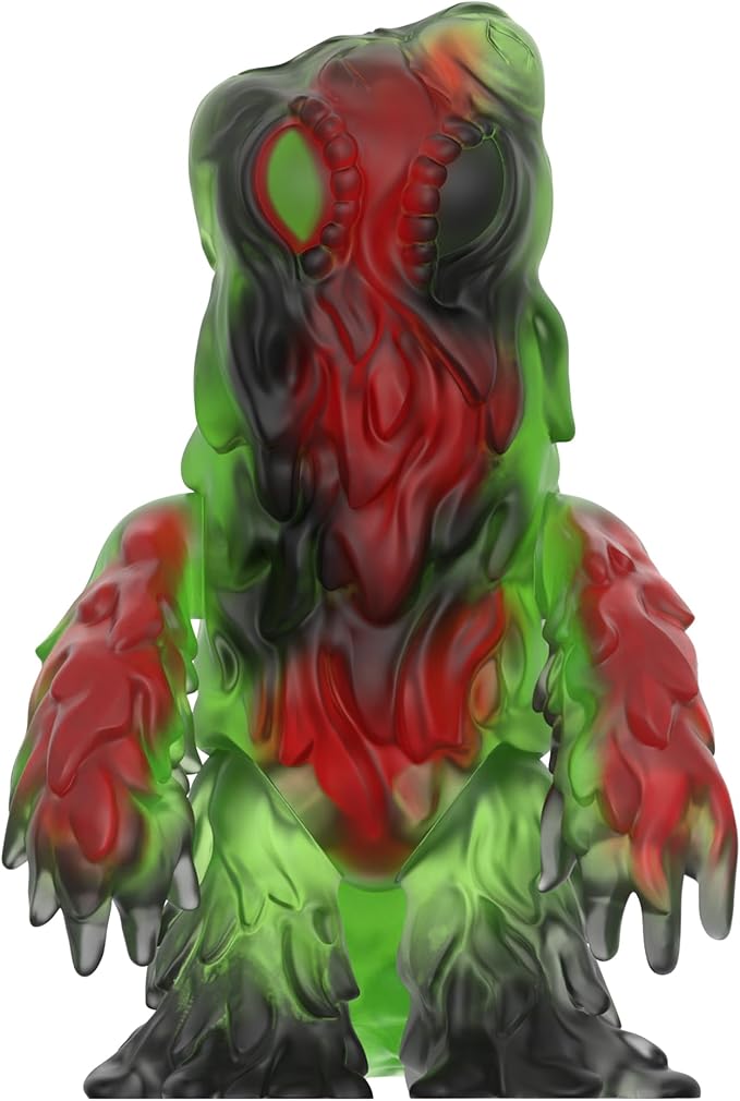 Super7 Toho Hedorah '71 (Clear Green) Reaction Figure - 3.75" Toho Godzilla Action Figure Classic Monster Movie Collectibles and Retro Toys