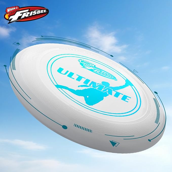 Wham-O Frisbee Official Ultimate 175g Flying Disc, 10.75 Inch, Professional Training Disc for Competition and Outdoor Fun (B(2Pack))