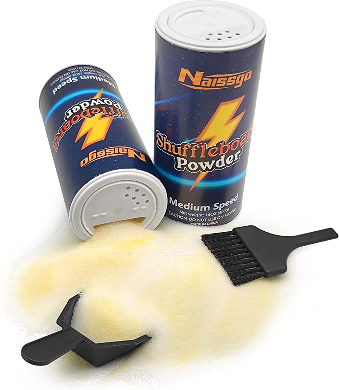 Shuffleboard Sand Wax Shuffleboard Powder Set with Small Brush & Pan
