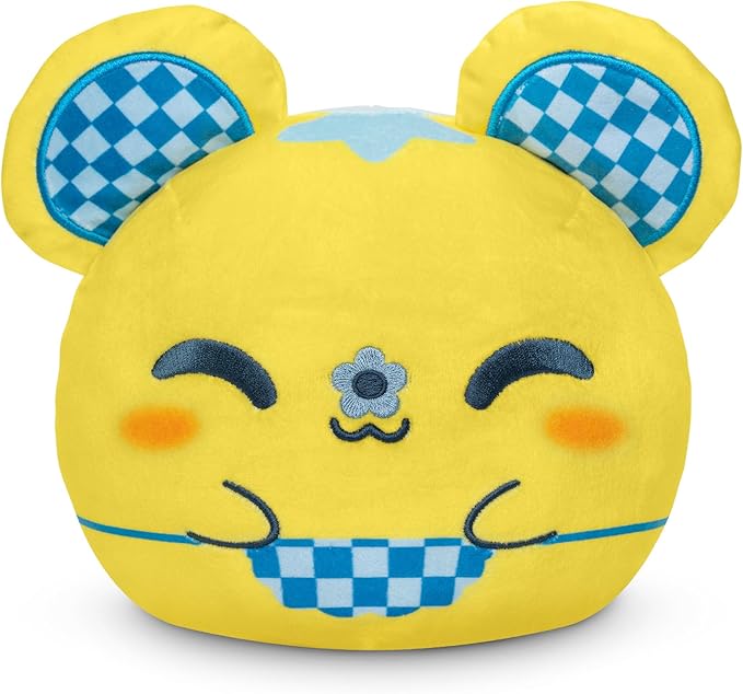 TeeTurtle Strawberry Shortcake Scented Reversible Plush - Blueberry Muffin and Cheesecake Mouse - Cute Kawaii 6" Blueberry Scented Plushie