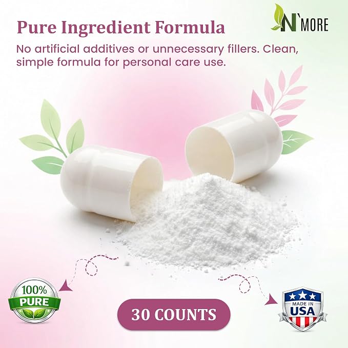 PURE PLANT HOME Boric Acid Suppositories Nature's Harmony 30 Count 600 mg 100% Pure Made in USA
