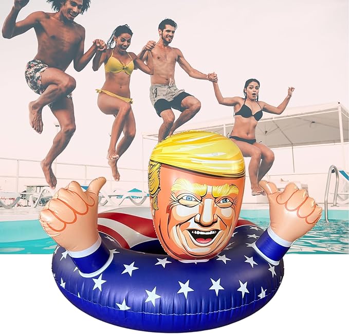 Inflatable Pool Float American Pool Float for Summer Pool Party