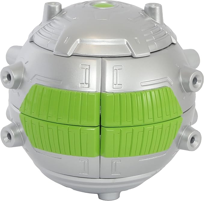 Giga Bots - FRAGBOT | Energy Core Transforms Into 13 Inch Action Figure | Combat Specialist | Unique Toy Combat Attachments and Skills | Includes 33 Buildable Pieces
