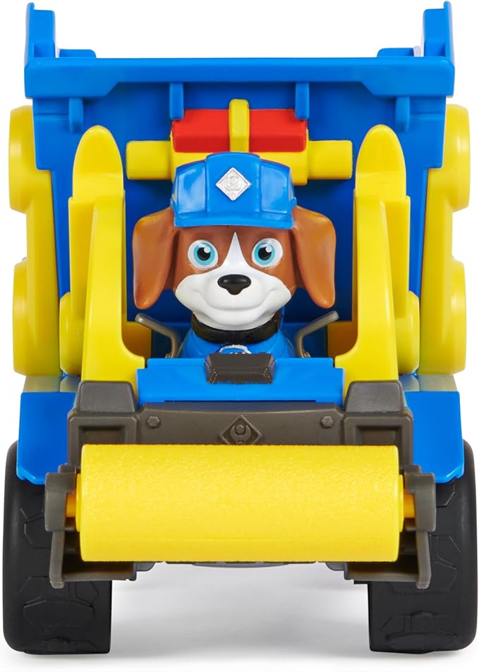 Rubble & Crew, Wheeler’s Dump Truck Toy with Movable Parts and a Collectible Action Figure, Kids Toys for Ages 3 and Up