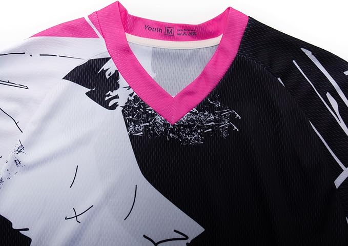 Weimostar Dirt Bike Jersey Youth Long Sleeve Off-Road Motocross Downhill Cycling t Shirt MTB Bicycle Biking Top for Boy Girl