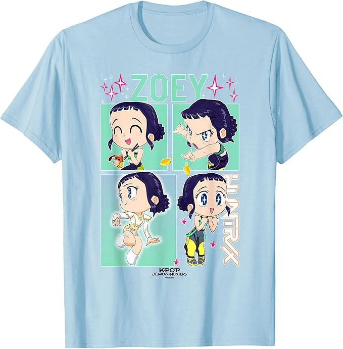 Kpop Demon Hunters Zoey Officially Licensed T-Shirt