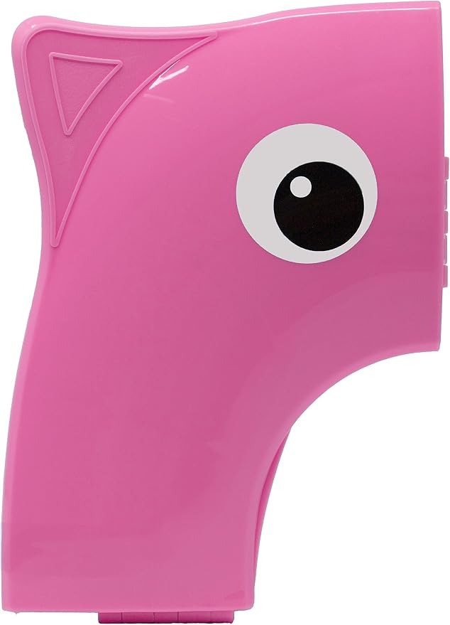 Toilet Potty Training Seat Cover, Travel Toilet Seat, Folding Non Slip Silicone Pads, Travel Portable Reusable Kids Toddlers Boys Girls, Carry Bag (Pink)