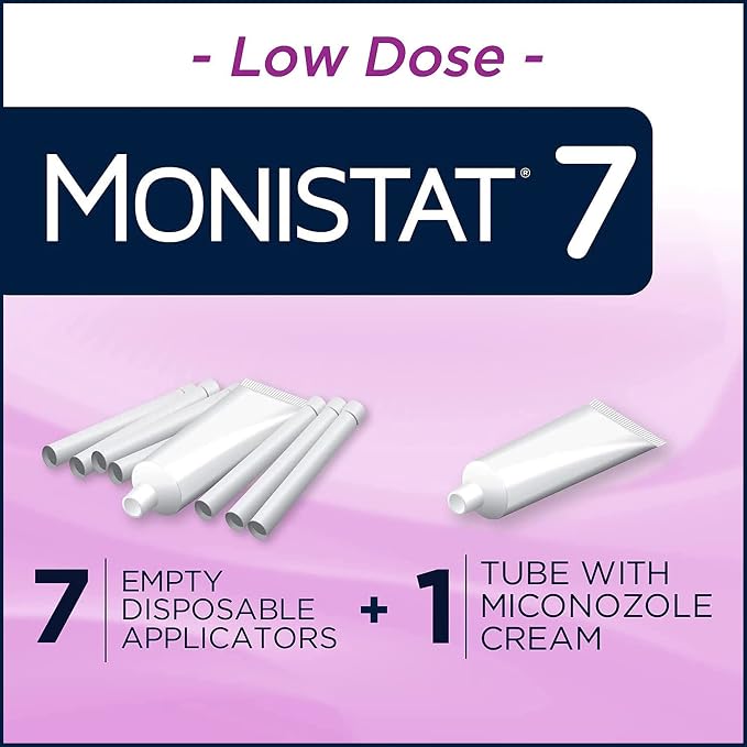 Monistat 7 Day Yeast Infection Treatment with 7 Miconazole Applications Maintain Feminine Wipes with Boric Acid, 12 Count