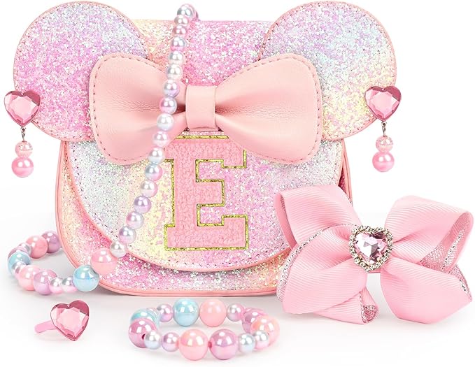 mibasies Toddler Purse Gifts for Girls: 3 Year Old Girl Gifts, Mouse Toys Purse Set