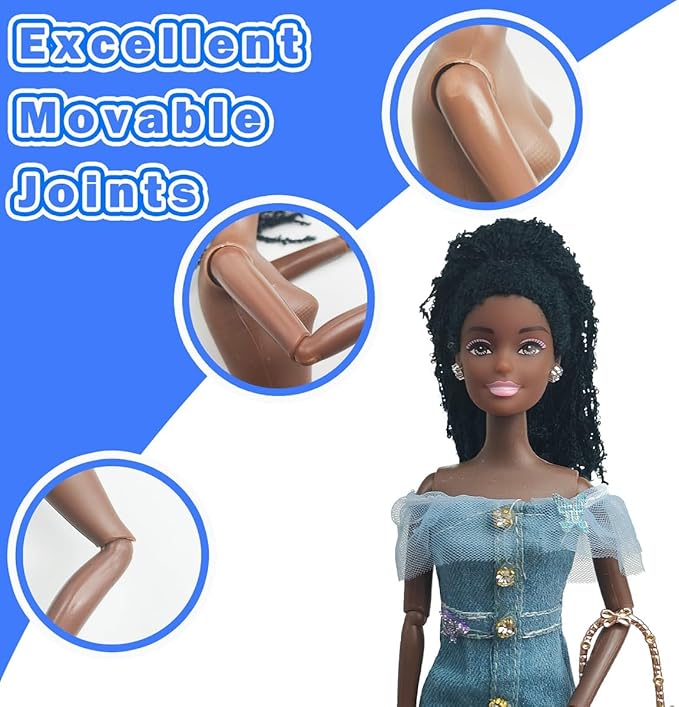 Interactive Family Toy Fun Action Figures Set, Imaginative Family Doll Play