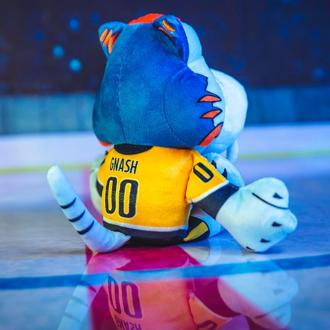 Bleacher Creatures Nashville Predators Gnash 8" NHL Kuricha Mascot Sitting Plush - Soft Chibi Inspired Mascot