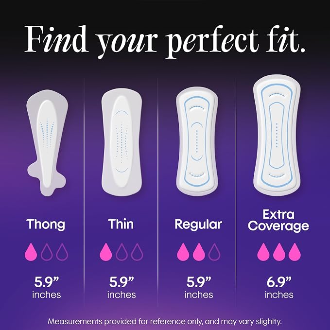 Kotex Absorbent Wrapped Liners, Light Absorbency, Regular Length, 50 Count (Packaging May Vary)