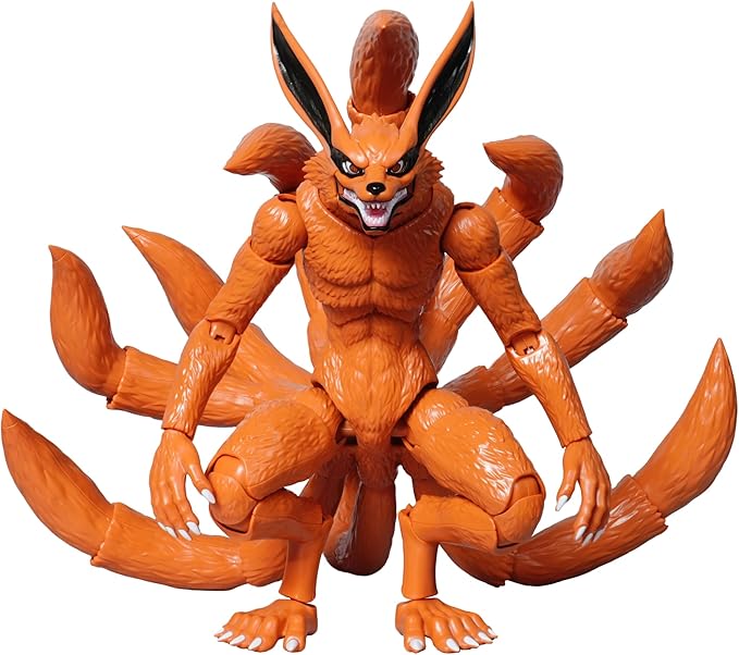 BLOKEES - Naruto Shuppuden LE01 Nine Tails Kurama - Model Kit - Assembly Required - No Tools - No Paint - No Glue - No Cutting - Age 14+