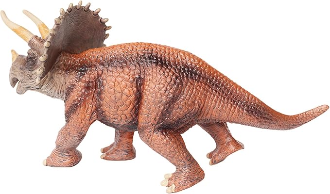 Gemini&Genius Dinosaur Toy Triceratops Action Figure, Realistic Dinosaur Toy Figure, Great for Gift, Storytelling, Birthday Cake Topper, Role Play, Collection or Room Decoration for Kids