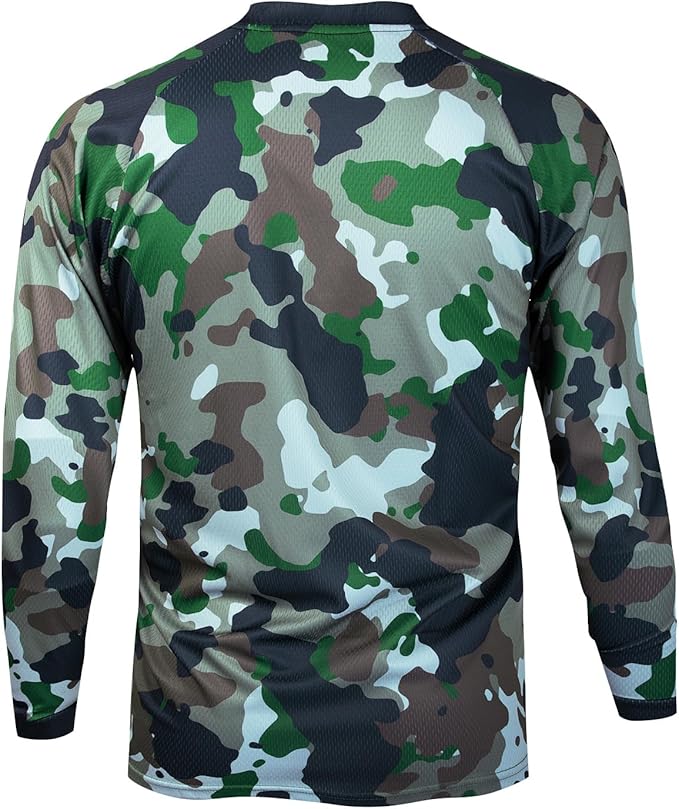 Weimostar Dirt Bike Jersey Youth Long Sleeve Off-Road Motocross Downhill Cycling t Shirt MTB Bicycle Biking Top for Boy Girl