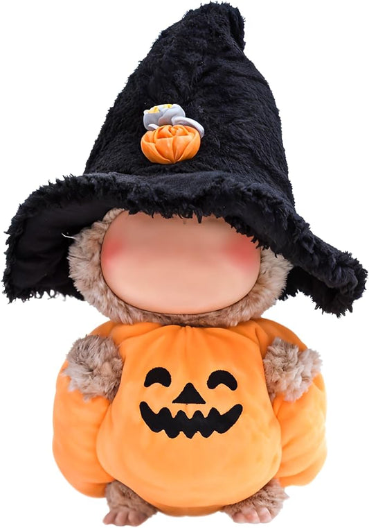 Clothes Fit for 17CM Doll, Fashion Doll Clothes Outfit Set Cute Theme Designer Toys Dress Accessories for Collector Fans Display (Little Pumpkin)