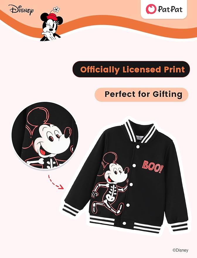 Disney Minnie Mickey Stitch Princess Frozen Marvel Jacket Lightweight Coat Button up Color Block Sweatshirt Sizes 2-14 Years