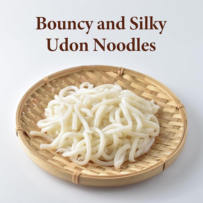 Wang Korean BBQ Bulgogi Flavored Udon Noodle Bowl - No MSG Added, No Preservatives - 290 Calories Per Meal - Convenient and Instant Meal, Ready in 3 Minutes - Microwaveable Bowl (Pack of 1)