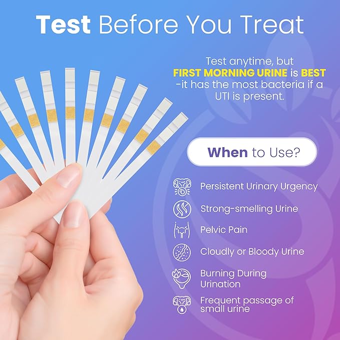 Pelvana Vaginal pH + UTI Tests - Differentiate Between BV and Yeast Infections + Urinary Tract Infection Monitoring - Easy-to-use at Home Testing Kit