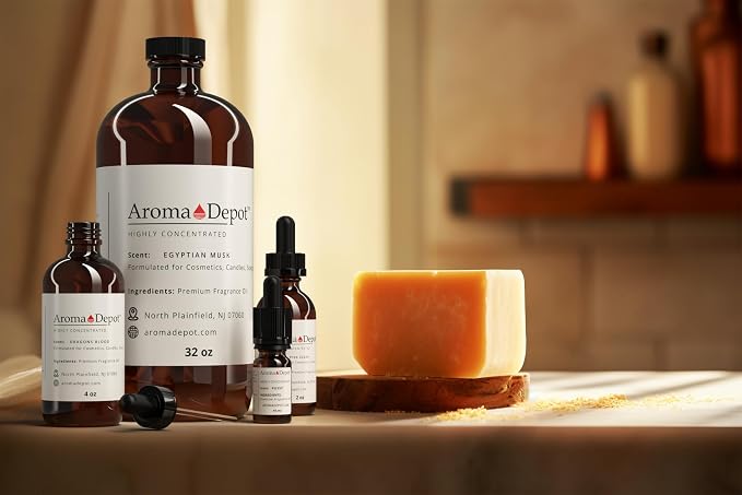 Aroma Depot Kush Fragrance Oil 120ml Premium Kush Essential Oil with Dropper for Candle Making, Soap Making & Bath Bombs. Undiluted & Alcohol-Free Scented Oil. (4 fl oz.)