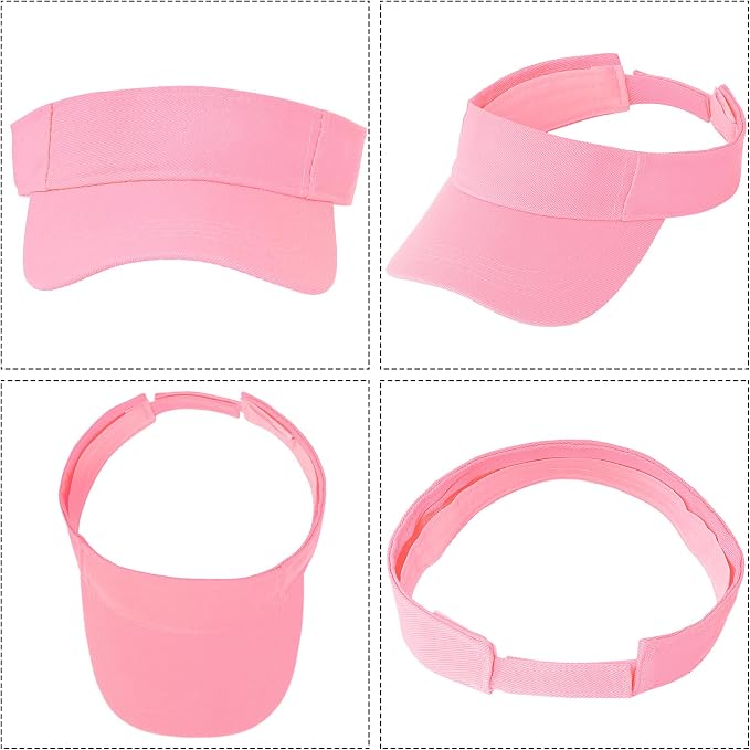 Marrywindix 1 Piece of Sport Wear Athletic Visor Sun Sports Visor Hat Visor Adjustable Cap for Women and Men