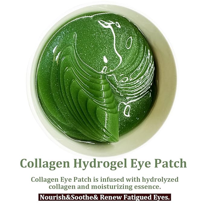 Under Eye Patches, 30 Pairs Aloe Vera Eye Mask for Dark Circles, Puffy Eyes, Wrinkles,Skincare for Women and Men