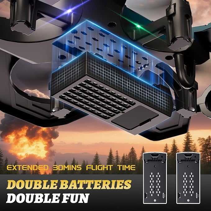 Foam RC Plane for Kids 4-8 8-12 12-16, Remote Control Airplane Toys for Boys Kids Adults Beginners, RC Planes Fighter Jet Helicopter Drones for Kids Adults, 360° Flip Easy to Fly