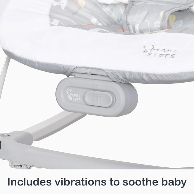 Smart Steps® My First Rocker 2 Bouncer, Two of a Kind Grey