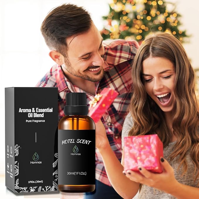 Royal Tranquility Essential Oil, Hotel Diffuser Oil, Inspired by Hotel, Lemon, Jasmine and Amber, Home Luxury & Hotel Scents for Diffuser, Pure Diffuser Oil for Aromatherapy