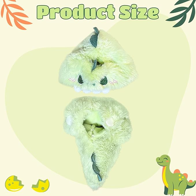 Clothes Fit for 17CM Doll, Fashion Doll Clothes Outfit Set Cute Theme Designer Toys Dress Accessories for Collector Fans Display (3D Green Dinosaur)