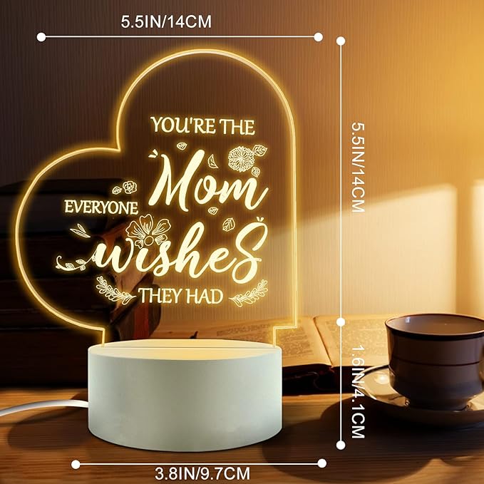 3D Illusion Night Lamp, USB LED Table Lamp Smart Touch Dimmer Lights 7 Color Changing Decor Lamp, Room Decor, Gifts for Children Boys Girls﻿