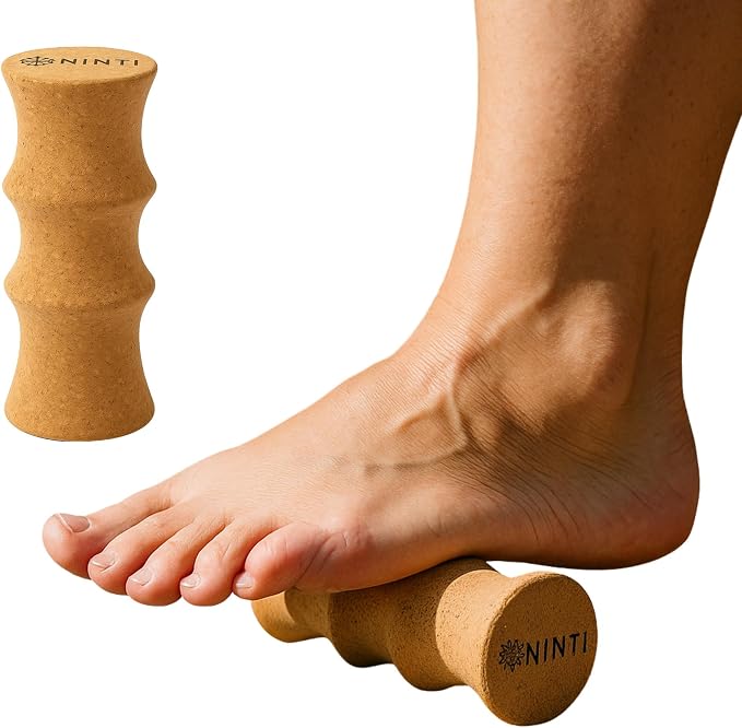 NINTI Foot Massage Roller | Deep Tissue Massage, Plantar Fasciitis, Neuropathy, Circulation