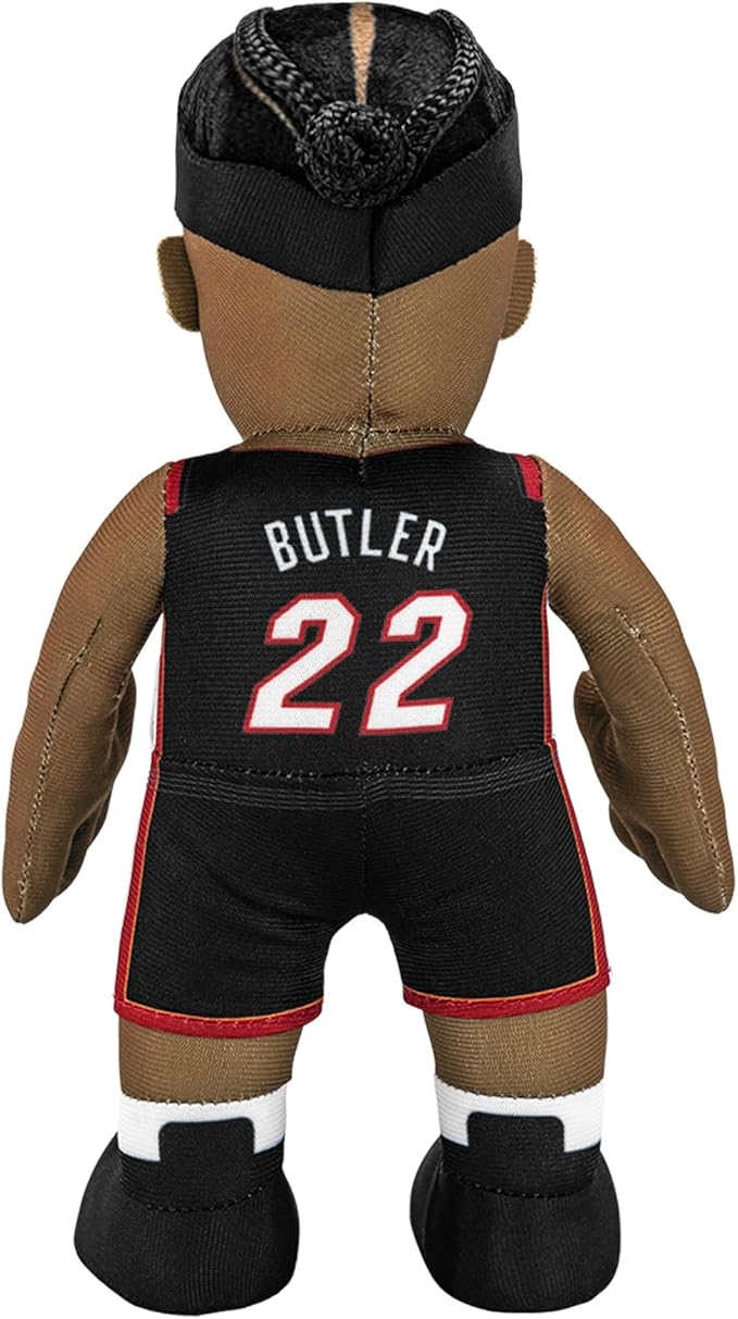 Bleacher Creatures Miami Heat Jimmy Butler 10" Plush Figure- A Superstar for Play or Display