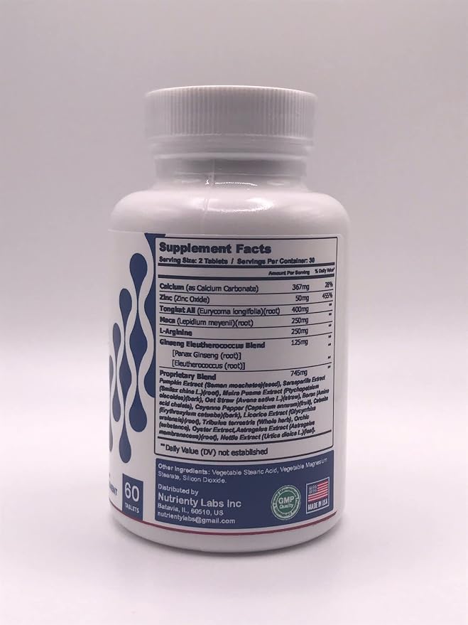 Zonata (1 Pack) Semenoll Male Performance Formula, Semenoll Pills for Men, 60 Count