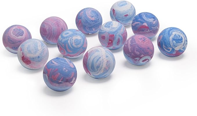 Champion Sports Lacrosse Balls – Official Size SEI Certified, Multi-Color Packs of 3, 6, or 12 for Practice & Games