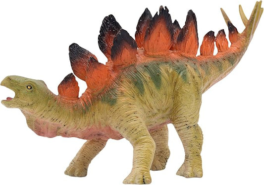 Gemini&Genius Stegosaurus Dinosaur World Action Figure, Dinosaur Toy Figurine, Party and Classroom Prize Supplies, Birthday Gift for Kids 3-12 Years Old