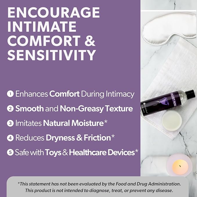 5 Eight oz. Bottles of Water Based Personal Lubricant for Men & Women