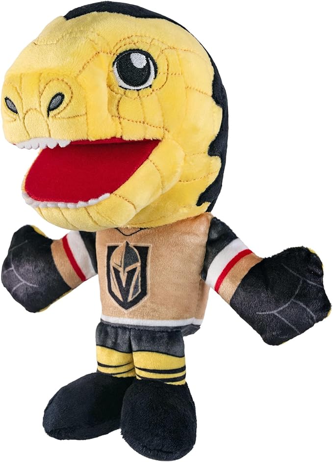 Bleacher Creatures Vegas Golden Knights Chance 8" NHL Kuricha Mascot Sitting Plush - Soft Chibi Inspired Mascot