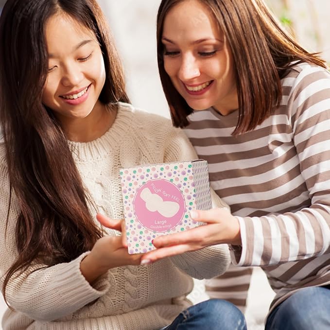 PurComfy Teens Period Pads with Wings for Tweens, Organic Cotton Sanitary Pads for Teen Girls 9-14, Mini Petite, 15 CT