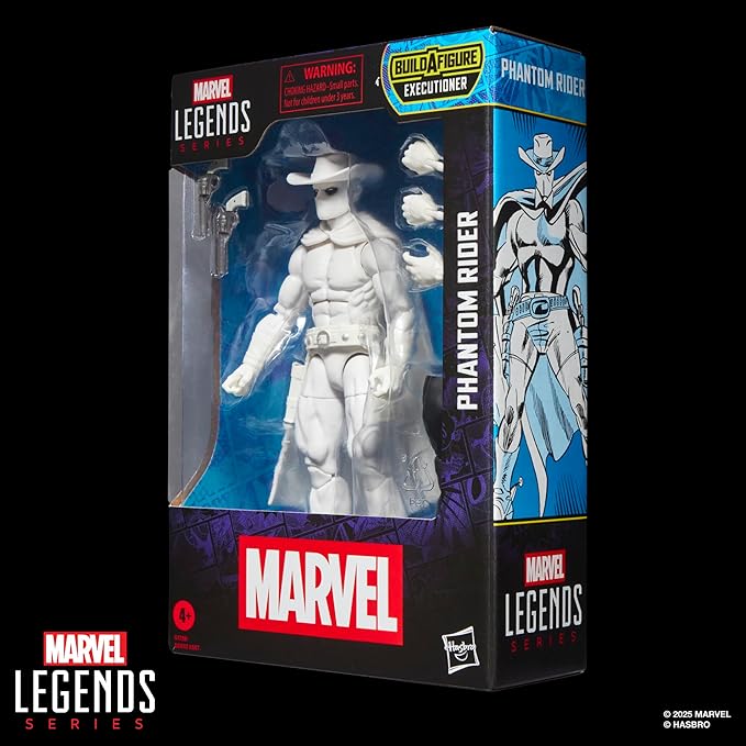 Marvel Legends Series Phantom Rider, Ghost Rider and Avengers Comics Collectible 6-Inch Scale Action