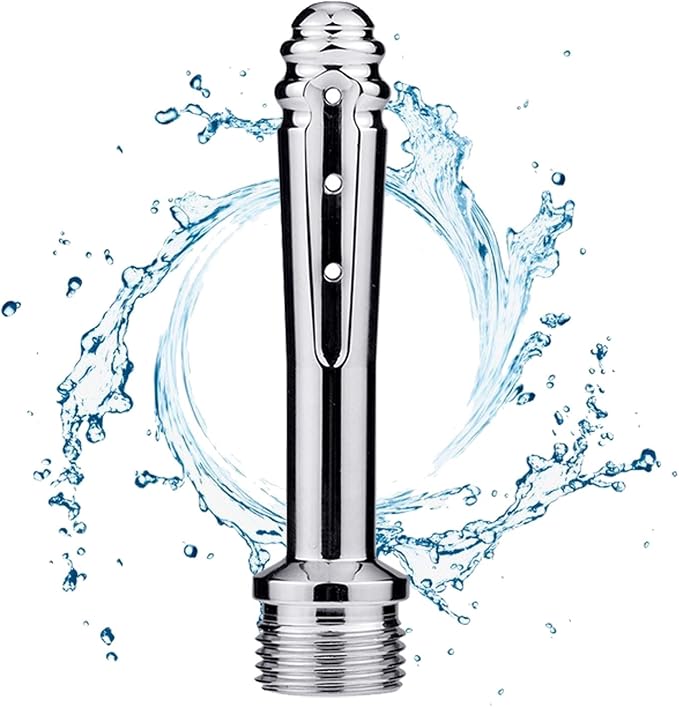 Aluminum New Enema Shower Cleaner Colon irrigator System Cleaning Enema and Nozzle System