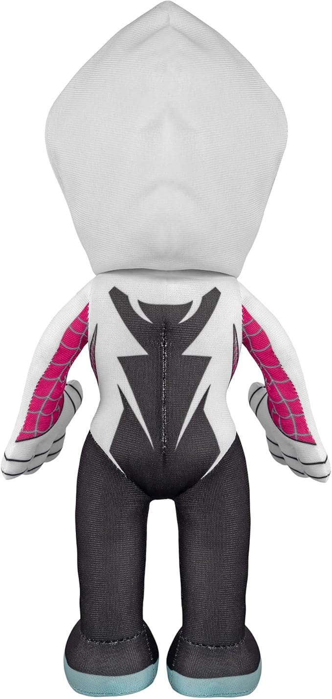 Bleacher Creatures Marvel Ghost Spider (Spider-Gwen) 10" Plush Figure - Superhero for Play or Display