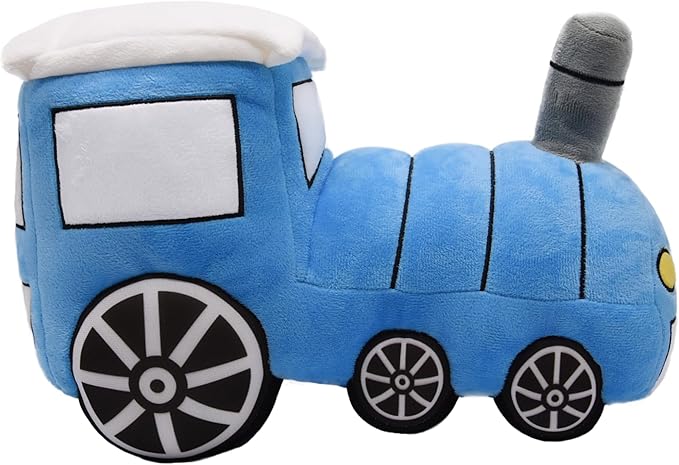 Soft Train Stuffed Locomotive Toy Super Cute Plush Choo-Choo Excellent Gifts for Kids or Birthday Party 13 Inches