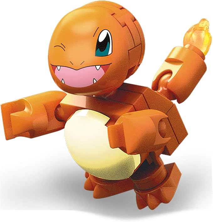 Mega Construx Pokemon Poké Ball and Figures Kanto Friends Building Brick Set 90 Pieces for Children 6 Years Old GCN21 [Amazon Exclusive]