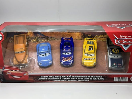 Mattel Disney and Pixar Cars 3 Vehicle 5-Pack, Training Day at Willy’s Butte