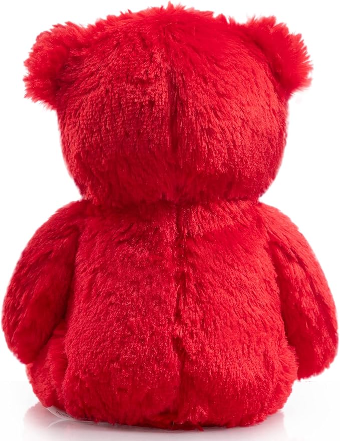 Super Color Teddy Bear Stuffed Animals Plush Toy for Children Girlfriend Family Congratulations Baby Shower Birthday Red 14 inch