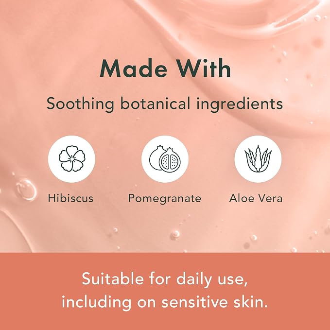 Rael Soothing Feminine Wash Daily Cleanser for Intimate Care (4.4 oz, 2 Pk) | Hibiscus & Pomegranate Extracts, Lactobacillus Aloe Complex, Gel-to-Foam Cleanser, Daily pH Balanced Care for Women