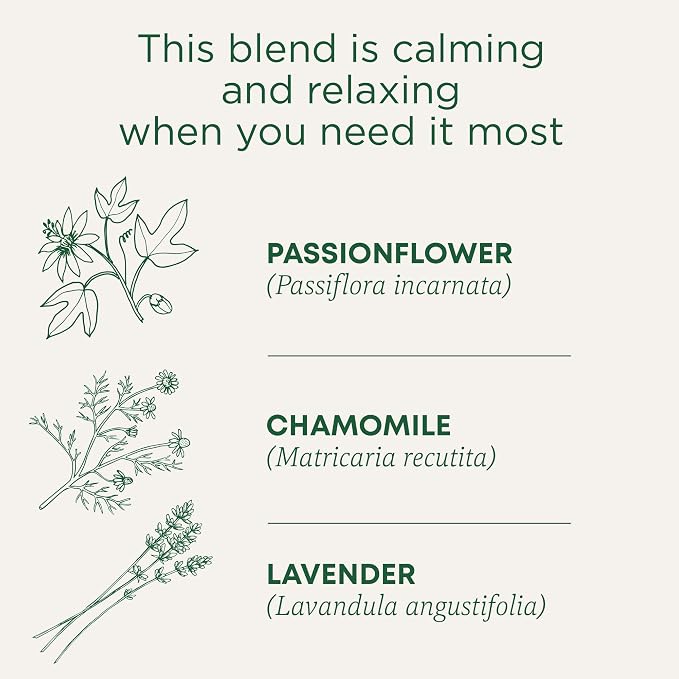 Traditional Medicinals Tea, Organic Cup of Calm, Calming & Relaxing with Chamomile Mint, 16 Tea Bags
