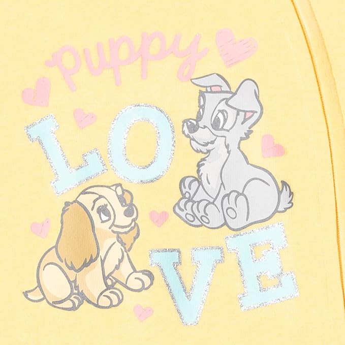 Disney Baby Girls 2 Pack Zip Up Sleep N' Plays Newborn to Infant Sizes (Newborn - 24 Months)