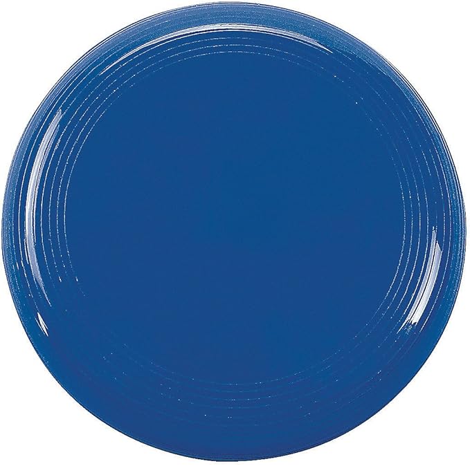 Fun Express - Blue Flying Disc (72 Pc) - Toys - Active Play - Flying Discs & Kites - 72 Pieces